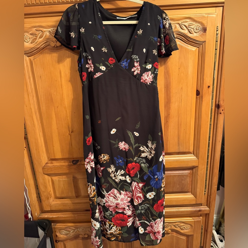 Urban Outfitters floral midi dress
